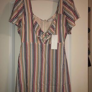 NWT: STRIPED LUSH DRESS